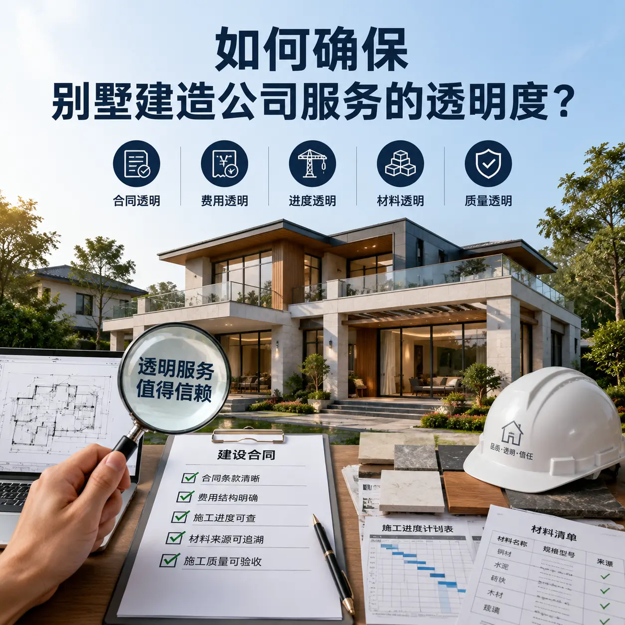 在 石阡 如何确保别墅建造公司服务的透明度?